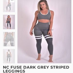 CLE Sportswear Striped Leggings